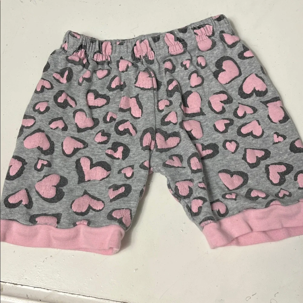 Set of 2 Little Bety 12-18M Matching Outfits Unicorn and Cat Patterned Set